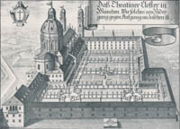 Wening Michael - Das Theatinerkloster in München ca. 1700