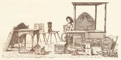 Bollinger Ferdinand - Verkauf von Tölzern Möbeln auf dem Platz Petri