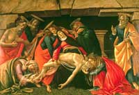 Botticelli Sandro - Geburt der Venus