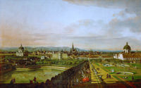 Bellotto Bernardo - Blick auf Dresden