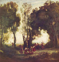 Corot Jean-Baptiste Camille - Landschaft bei Riva
