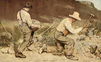 Courbet Gustave - Winterlandschaft