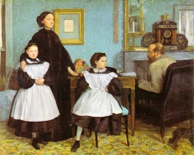Degas Edgar - Die Familie Bellelli