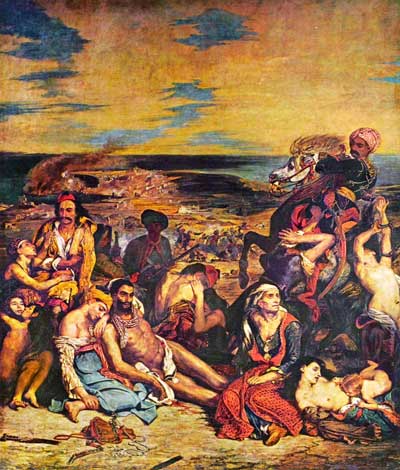 Massaker von Chios - Delacroix Eugène