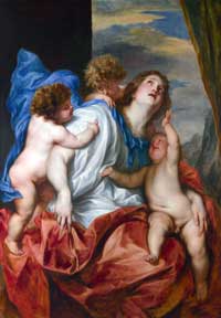 Dyck Anthonis van - Susanna im Bade