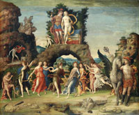 Mantegna Andrea - Der Sieg der Tugend