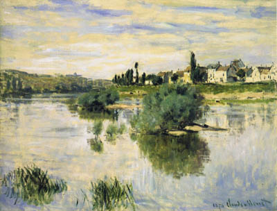 Seine bei Lavacourt - Monet Claude