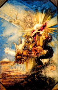 Moreau Gustave - Jupiter und Semele