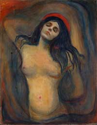 Munch Edvard - Der Tod im Krankenzimmer