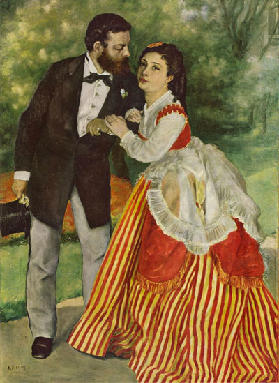 Das Ehepaar Sisley - Renoir Auguste