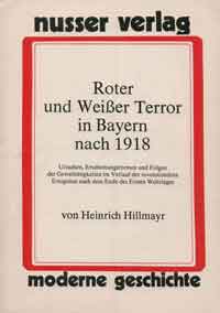 Roter und weisser Terror in Bayern nach 1918