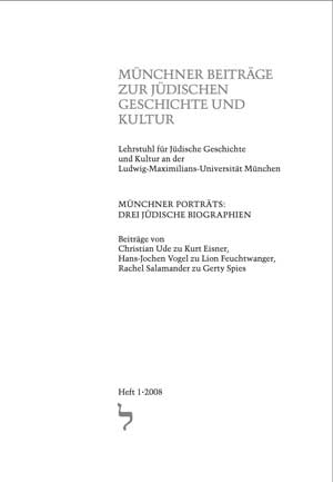 Ude Christian, Vogel Hans-Jochen, Salamander Rachel - Münchner Porträts: Drei Jüdische Biographien