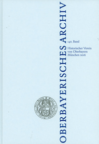 Oberbayerisches Archiv - Band 140