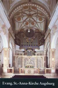 Schenk  Chr. , Lindenmeyer Chr. - Evang. St.-Anna-Kirche Augsburg