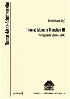 Borchmeyer Dieter, - Thomas Mann in München III