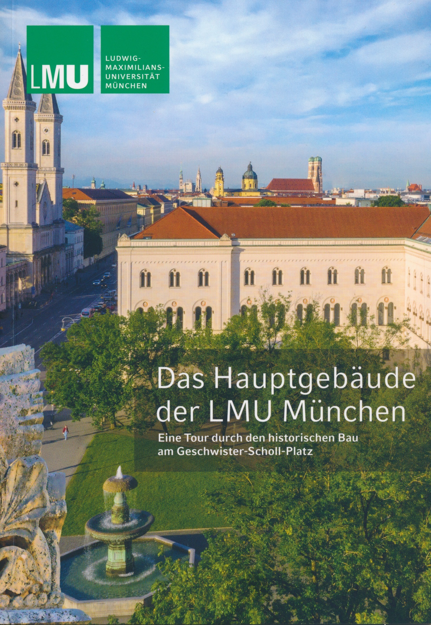 Das Hauptgebäude der LMU München