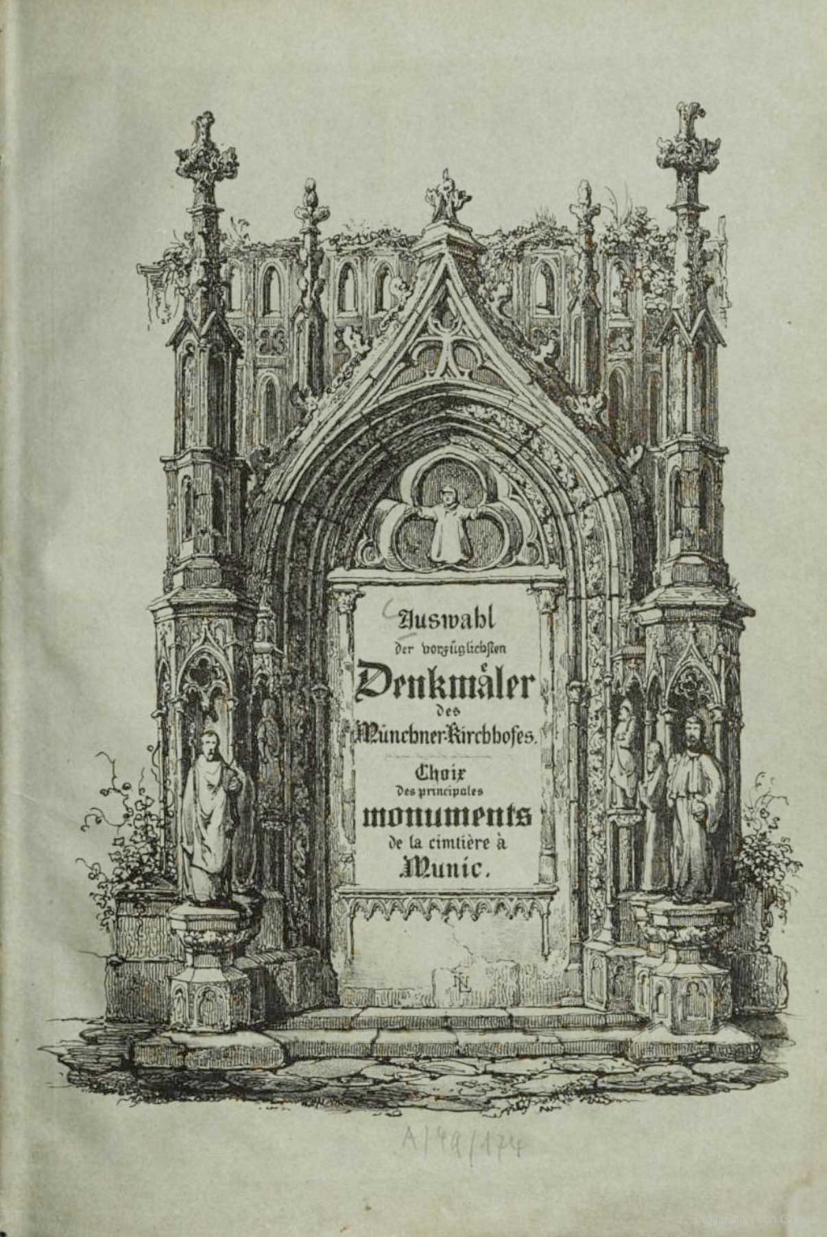 Auswahl der vorzüglichsten Denkmäler des Münchner Kirchfriedhofes