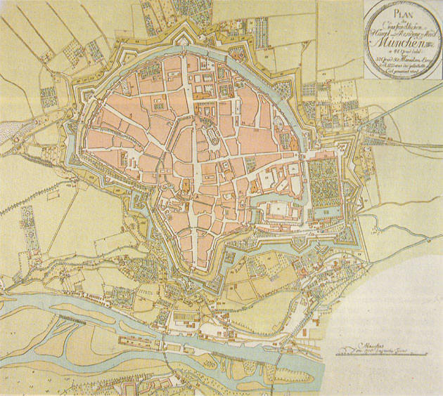 Stadtplan 1735