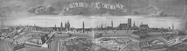 Stadtansicht um 1700