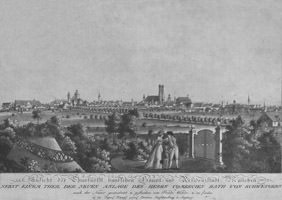  - Ansicht der Kurfürstl. Residenzstadt von München