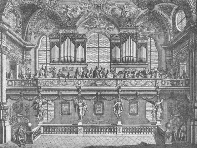 Bürgersaal - Orgelempore