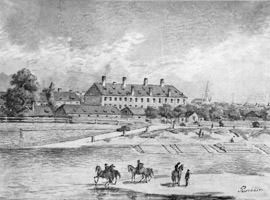  - Die Isarkaserne auf der Kohleninsel