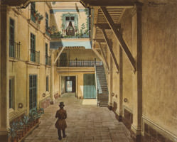  - Innenhof eines Münchner Bürgerhauses