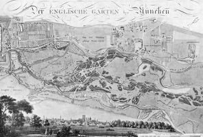  - Der Englische   Garten bey München
