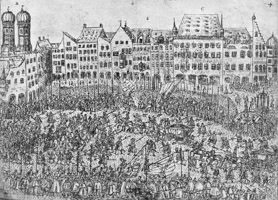  - Marienplatz um 1613