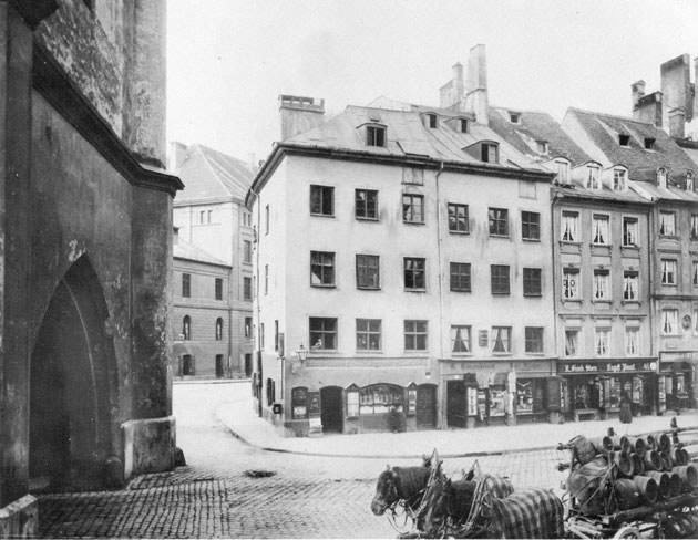 Historische Ansicht: Tal / Westenriederstraße