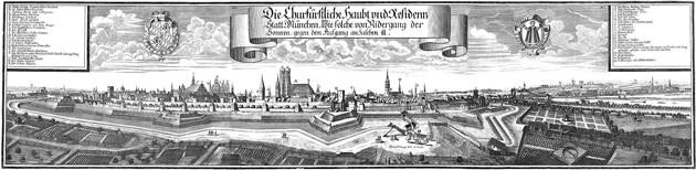  - Stadtansicht München von Westen