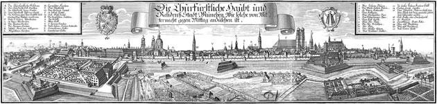  - Stadtansicht München von Norden