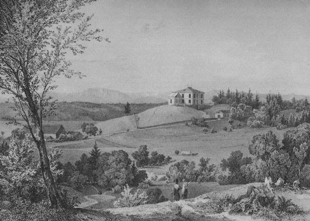 Historische Ansicht: Partie am Würm-See