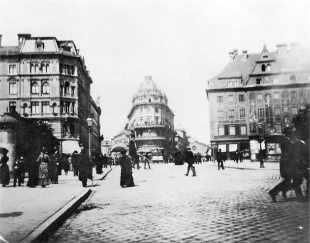Karlsplatz um 1885