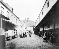  - Der Innenhof des alten Hofbräuhauses