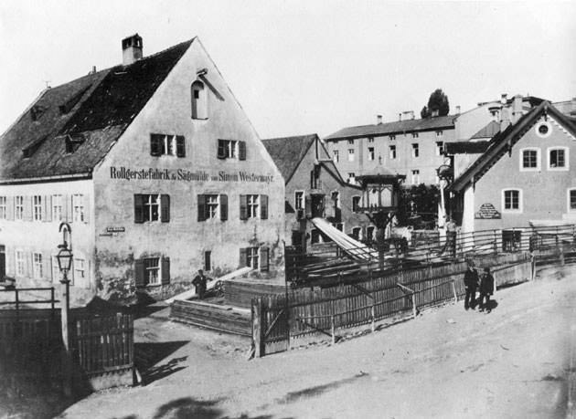 Historische Ansicht: Sägemühle 