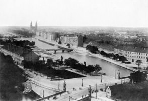  - Ludwigsbrücke mit der Kohleninsel