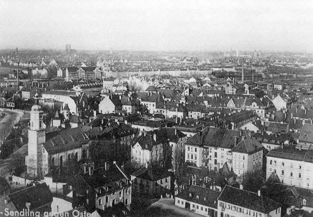 Blick über Sendling