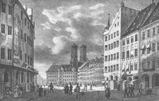  - Der Schrannenplatz vom Rathaus aus