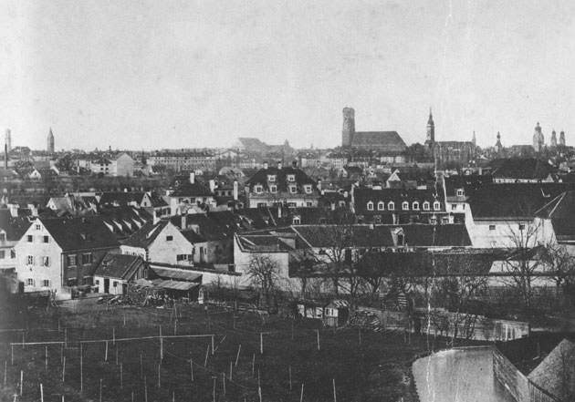 Stadtansicht vom Nockherberg 