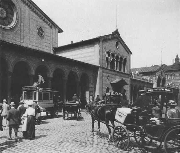 Hauptbahnhof um 1912