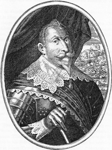 Historische Ansicht: König Gustav Adolf von Schweden