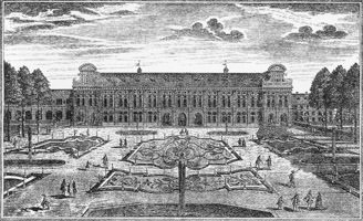 - Ansicht der Residenz von der Hofgartenseite