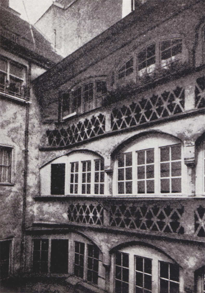 Hof in der Residenzstraße