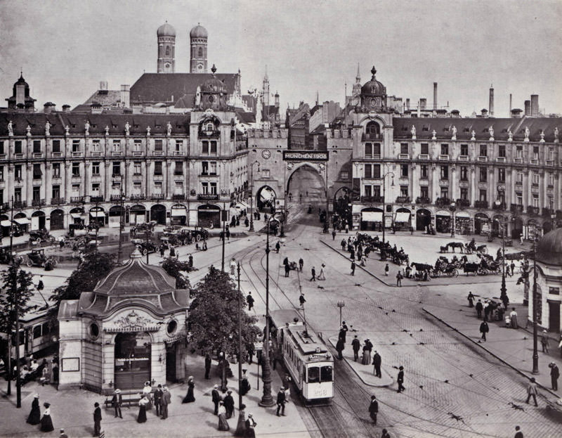 Stachus um 1908
