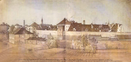  - Ansicht der Stadtmauer