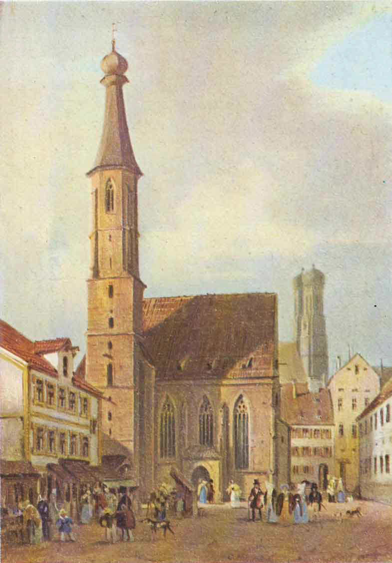 Historische Ansicht: Salvatorkirche