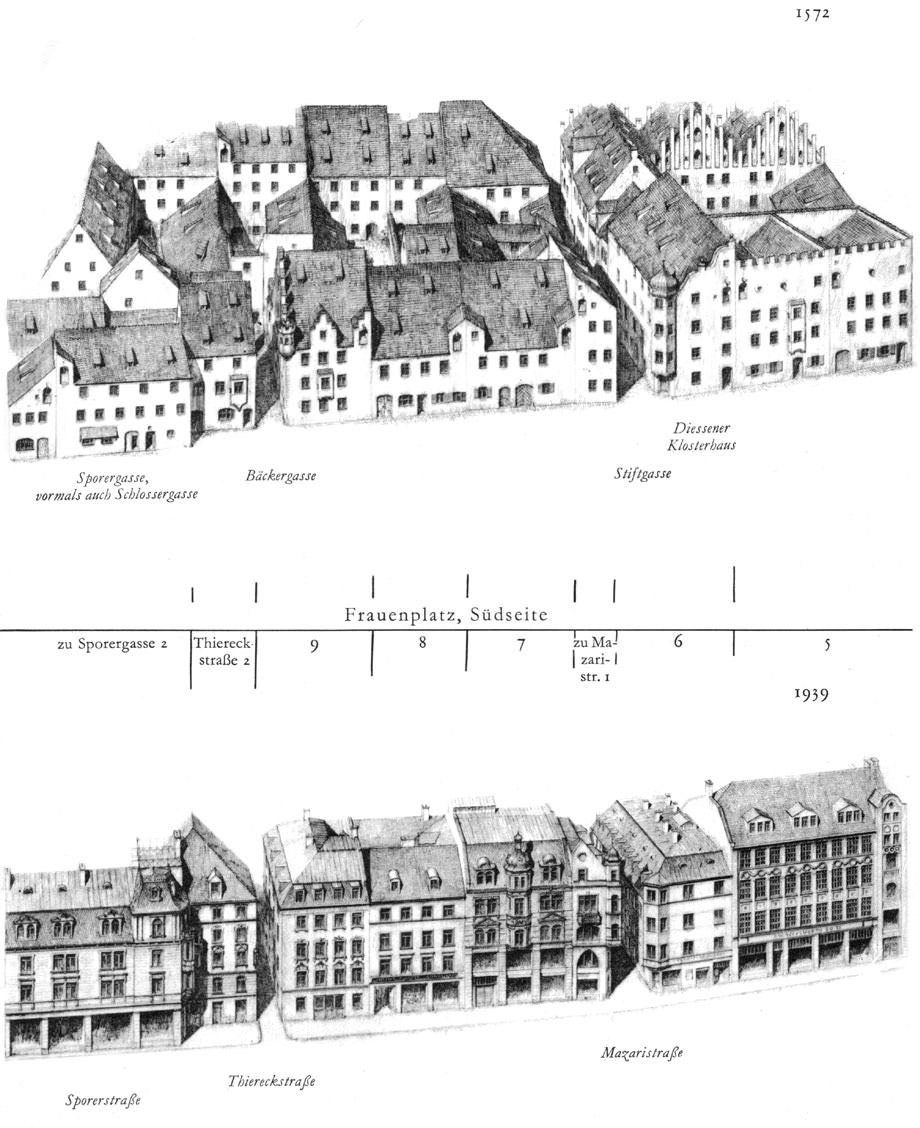 Frauenplatz, Südseite