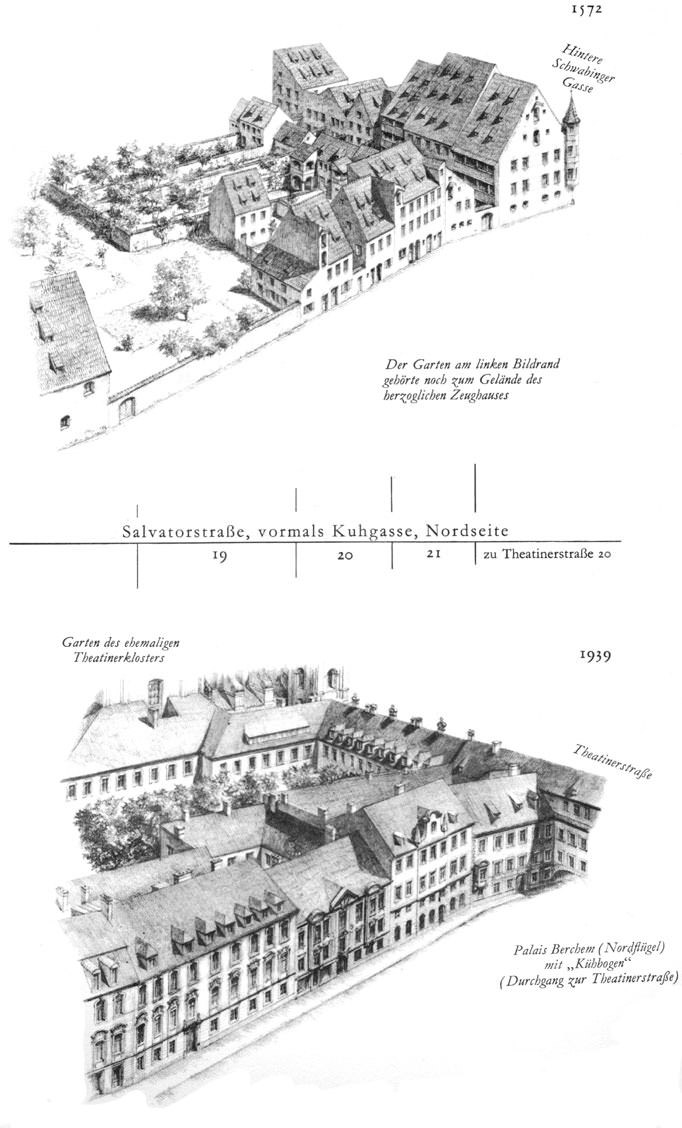 Salvatorstraße, Nordseite
