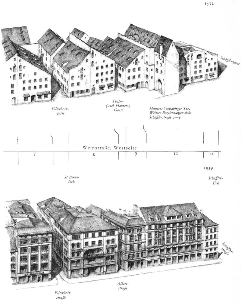 Weinstraße, Westseite